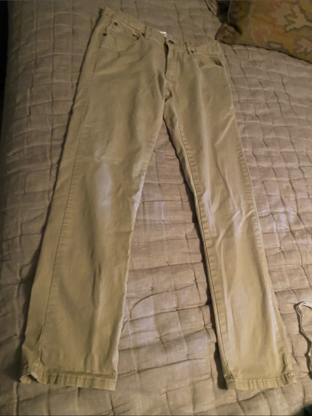 Men’s Paper Cloth and Denim Khaki Straight-leg jeans 32x32